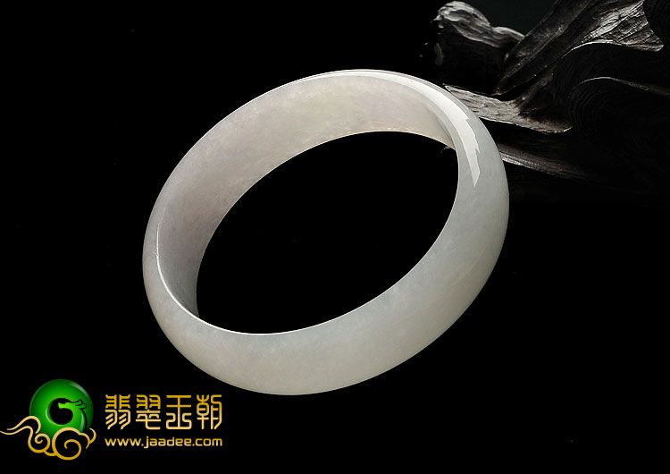 糯种晴水缅甸翡翠A货贵妃镯（54.7mm-49.2mm）