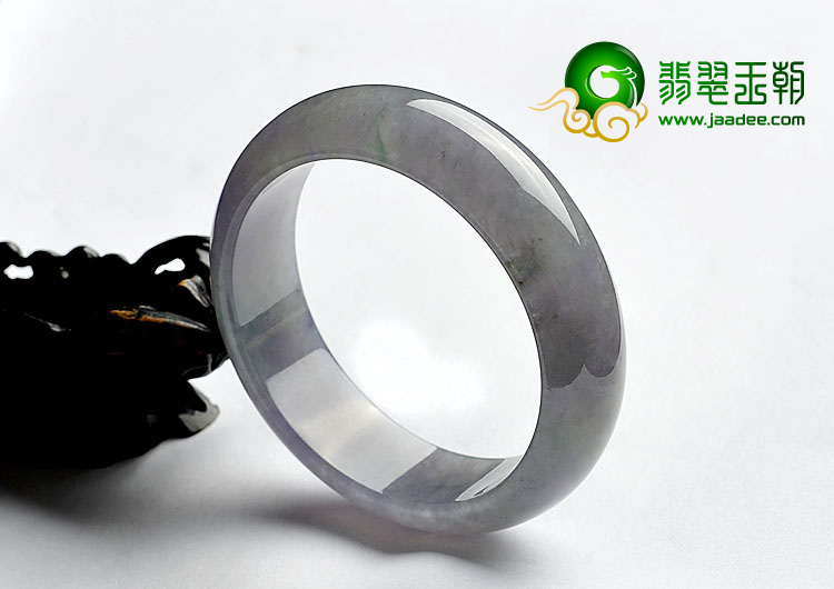 糯冰种紫罗兰缅甸翡翠A货手镯（60.3mm）