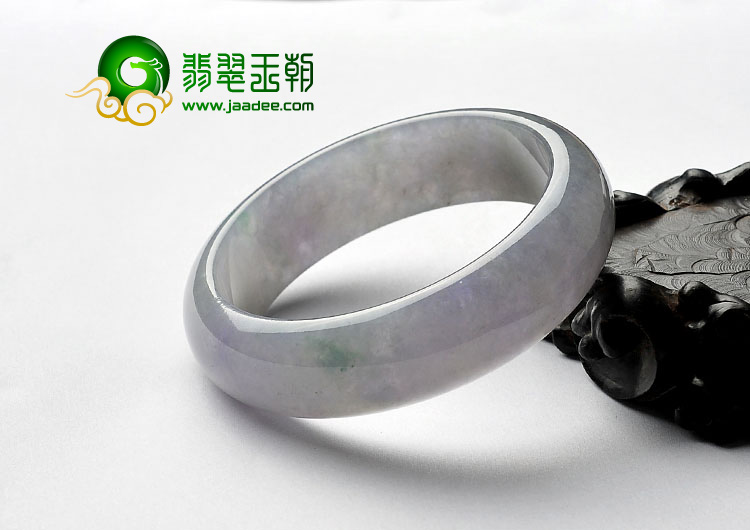 糯冰种紫罗兰缅甸翡翠A货手镯（60.3mm）