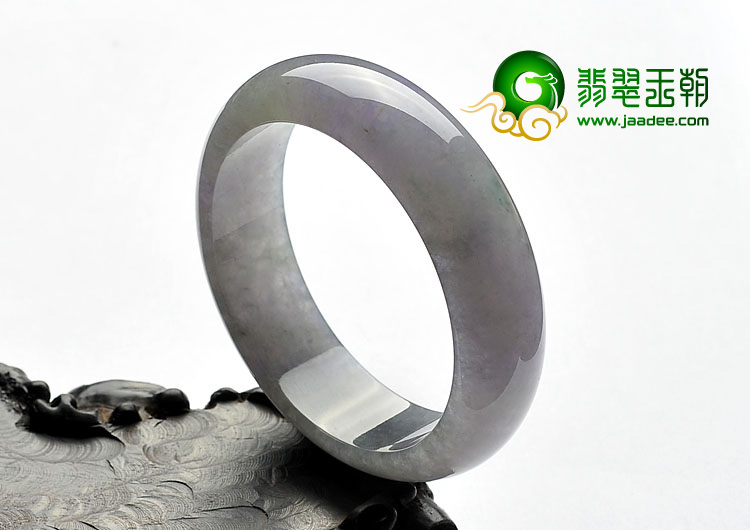 糯冰种紫罗兰缅甸翡翠A货手镯（60.3mm）
