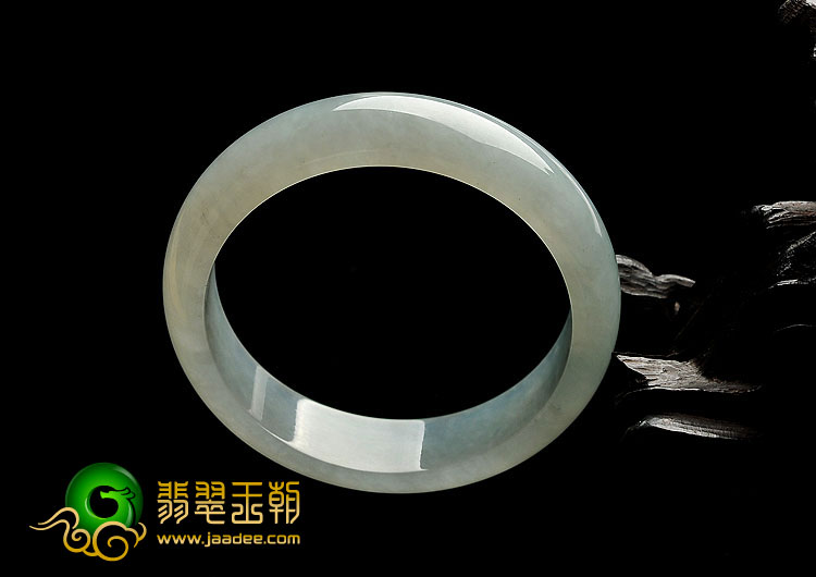 冰种晴水缅甸翡翠A货手镯（58.8mm）