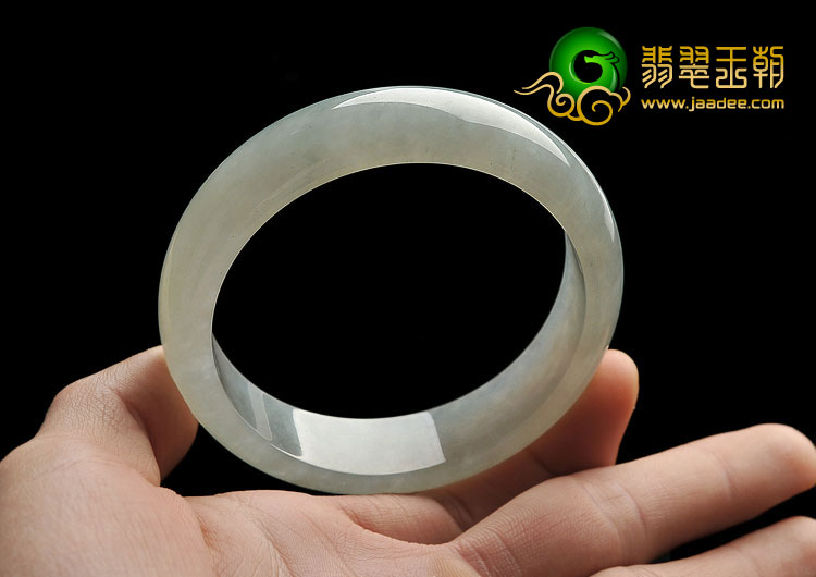 冰种晴水缅甸翡翠A货手镯（58.8mm）
