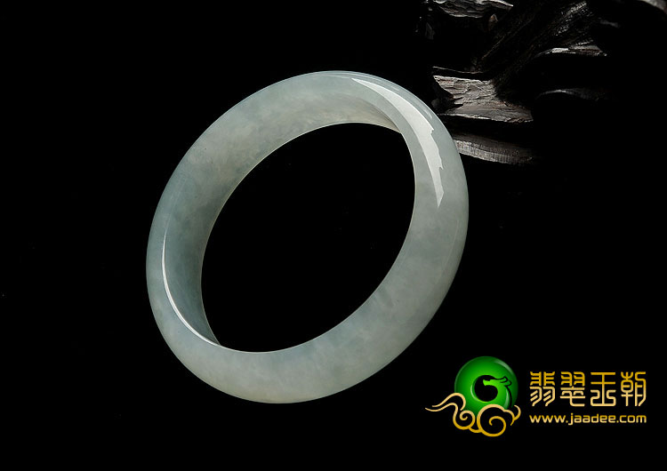 冰种晴水缅甸翡翠A货手镯（58.8mm）