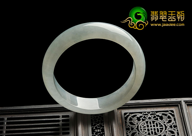 冰种晴水缅甸翡翠A货手镯（58.8mm）