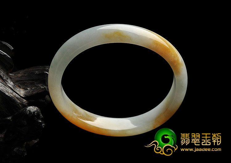 糯冰种褐黄翡晴水缅甸翡翠A货贵妃镯（48.9mm-54.8mm）