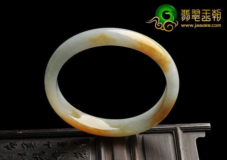 糯冰种褐黄翡晴水缅甸翡翠A货贵妃镯（48.9mm-54.8mm）