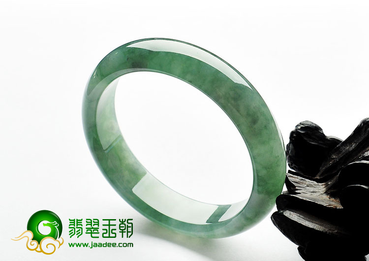 冰种晴水缅甸翡翠A货手镯（59.2mm）