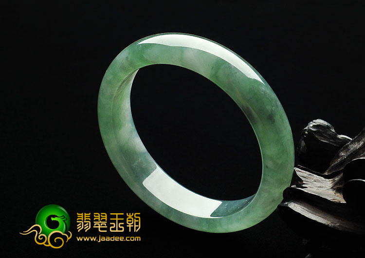 冰种晴水缅甸翡翠A货手镯（59.2mm）