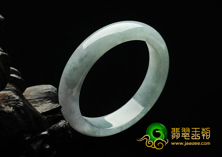 冰种晴水缅甸翡翠A货手镯（58.3mm）