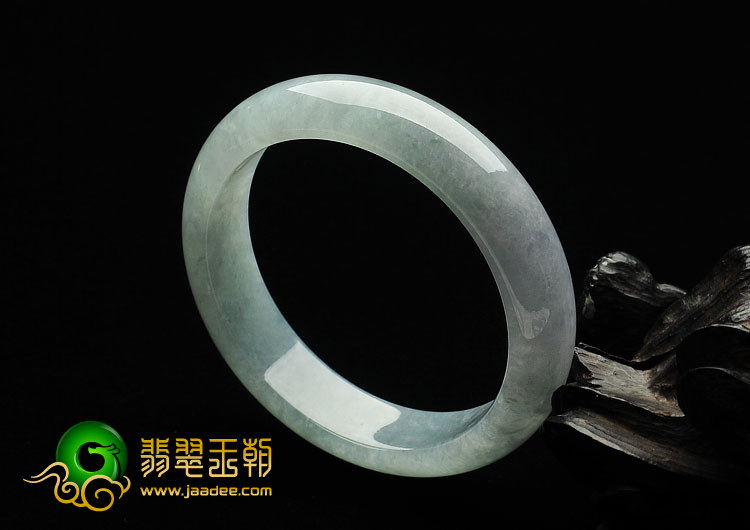冰种晴水缅甸翡翠A货手镯（58.3mm）