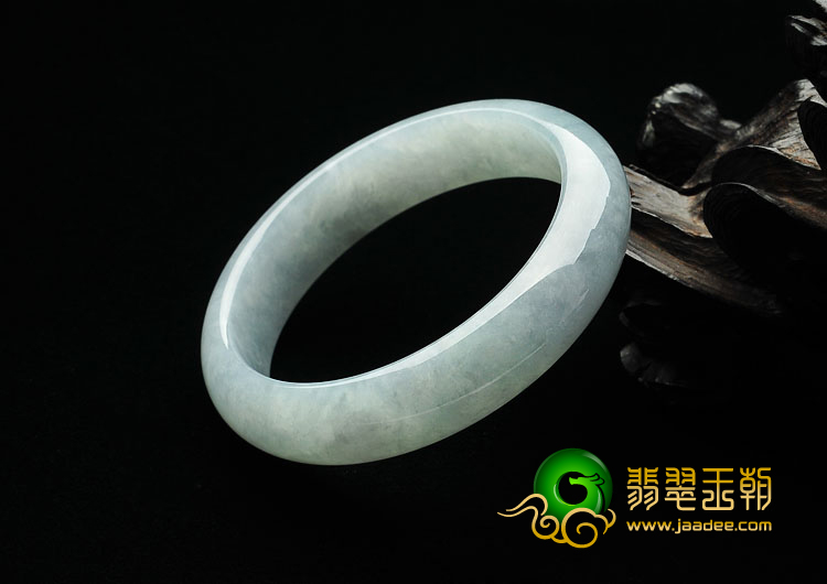 冰种晴水缅甸翡翠A货手镯（59.1mm）
