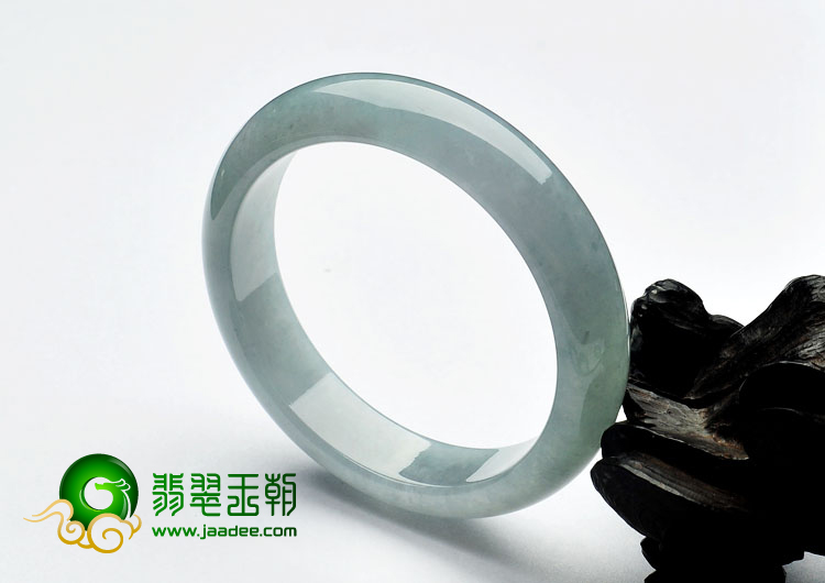 冰种晴水缅甸翡翠A货手镯（59.1mm）