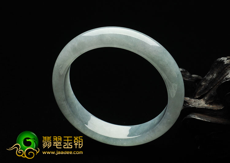 冰种晴水缅甸翡翠A货手镯（59.1mm）