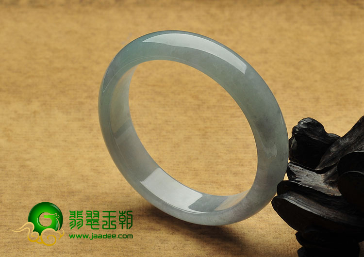 冰种晴水缅甸翡翠A货手镯（59.3mm）