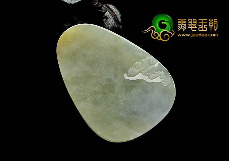 (超值推荐)冰种黄翡缅甸翡翠A货莲花观音挂件