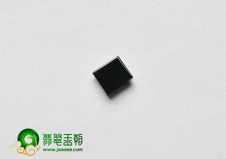 冰种墨翠缅甸翡翠A货戒面