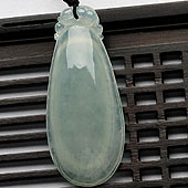 冰种晴水缅甸翡翠A货缅甸翡翠A货福瓜挂件