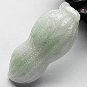 细糯种略飘翠缅甸翡翠A货生意兴隆挂件