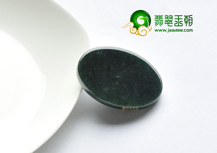 冰种墨翠缅甸翡翠A货释迦牟尼头挂件