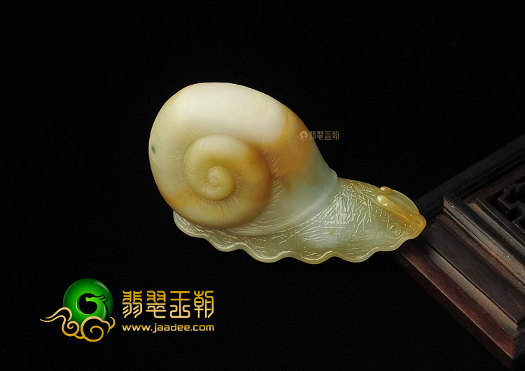 糯冰种黄翡缅甸翡翠A货安居乐业挂件