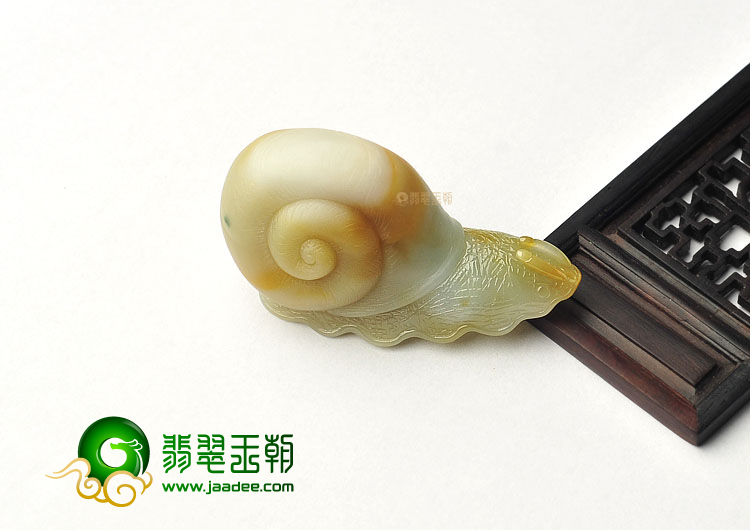 糯冰种黄翡缅甸翡翠A货安居乐业挂件