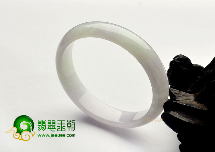 糯冰种晴水紫罗兰缅甸翡翠A货贵妃镯(55.3-51.3mm)