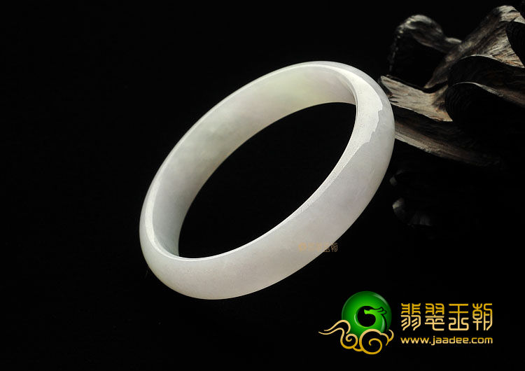 糯冰种晴水紫罗兰缅甸翡翠A货贵妃镯(55.3-51.3mm)