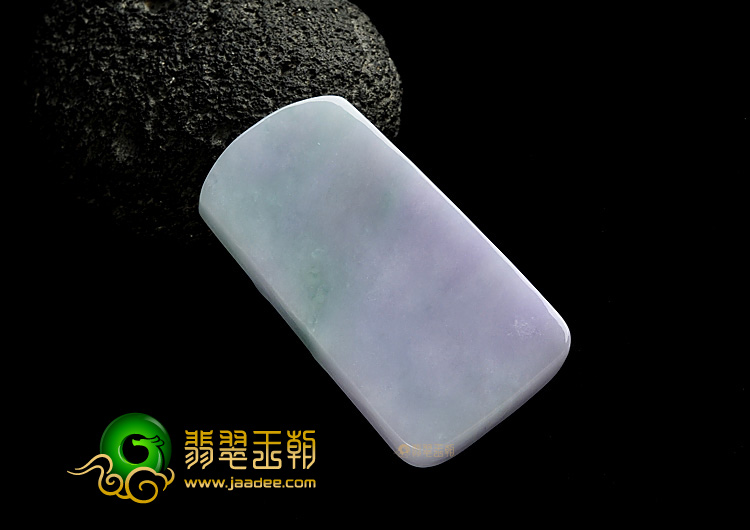 糯冰种春带彩缅甸翡翠A货观音挂件