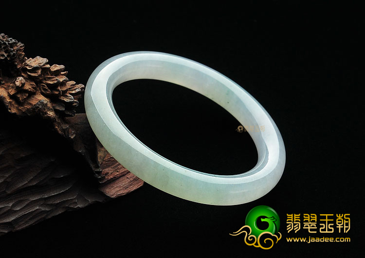 冰种晴水圆条手镯(55.6mm)