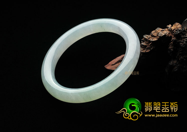 冰种晴水圆条手镯(55.6mm)