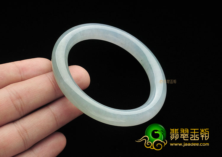 冰种晴水圆条手镯(55.6mm)