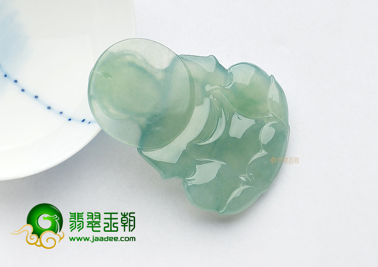 冰种晴水观音挂件