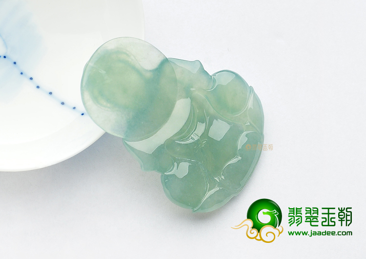 冰种晴水观音挂件