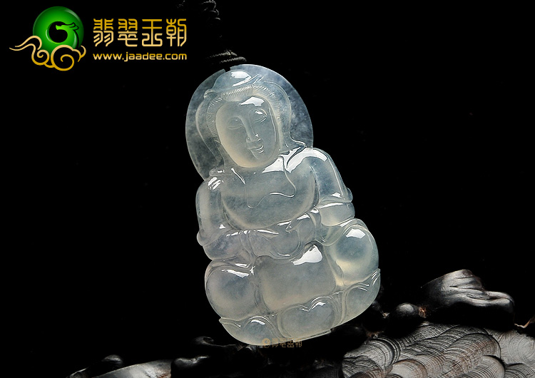 （一口价扫货）冰种淡晴水观音挂件