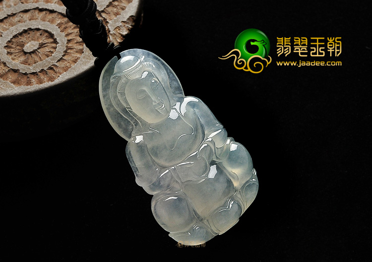 （一口价扫货）冰种淡晴水观音挂件