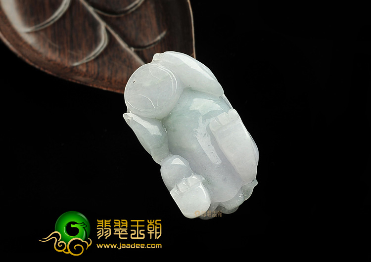 糯冰种晴水貔貅挂件