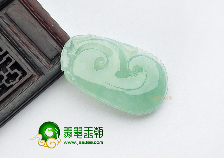 冰种晴水如意挂件