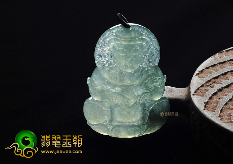 冰种晴水观音挂件