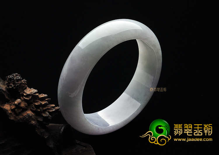 糯冰种晴水紫罗兰手镯(57.4mm)