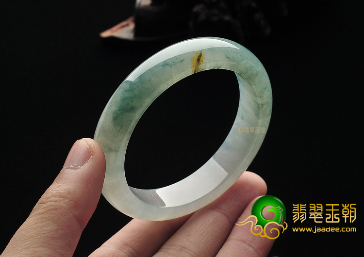 冰种飘花手镯(56.2mm)