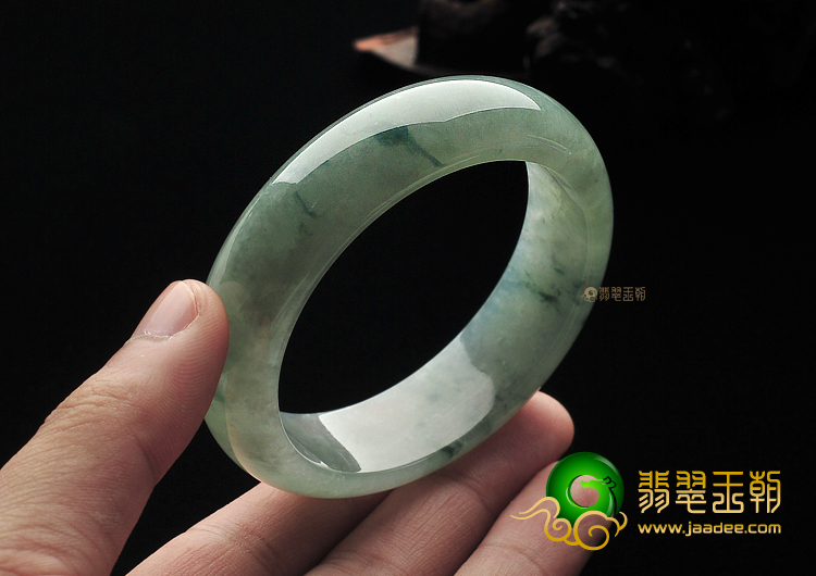 冰种飘花手镯(57.7mm)
