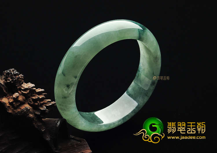 糯冰种飘花手镯(57.9mm)