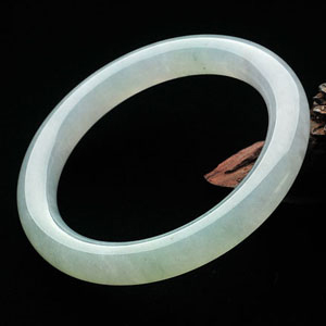 冰种晴水圆条手镯(55.6mm)
