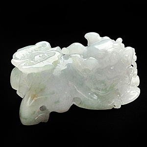 糯冰种晴水貔貅挂件