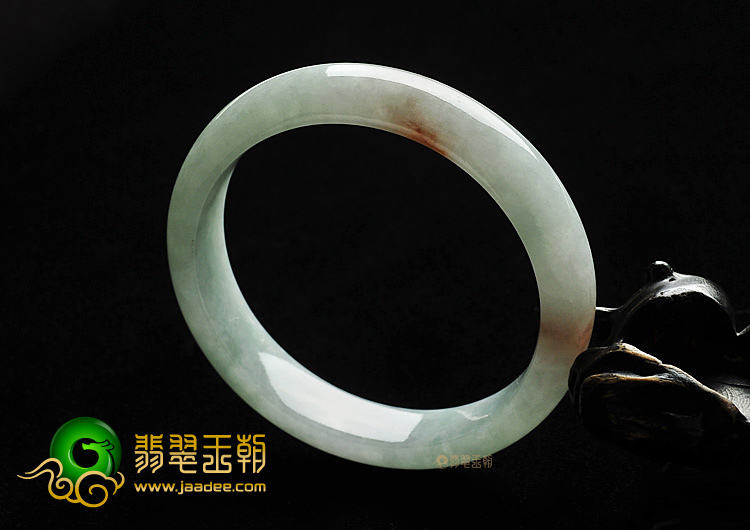 糯冰种晴水略带黄翡手镯(58.1mm)