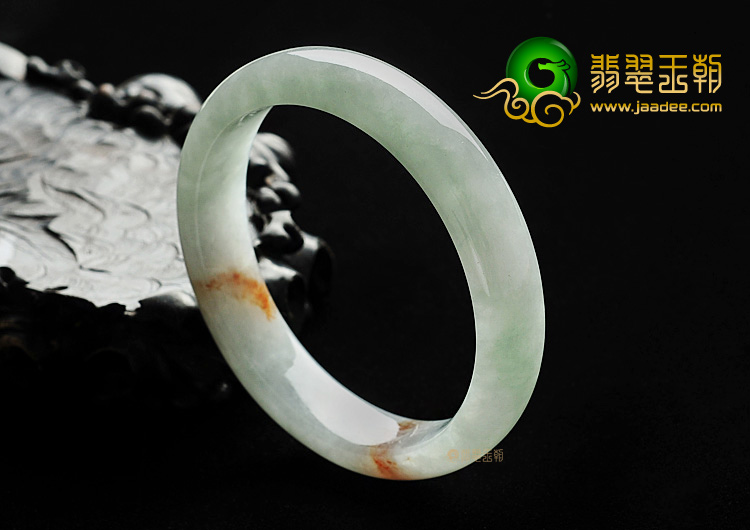 糯冰种晴水略带黄翡手镯(58.1mm)