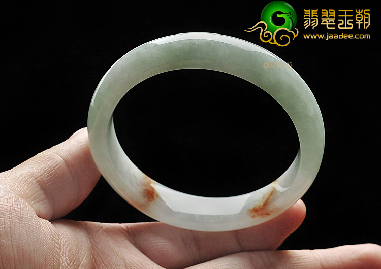 糯冰种晴水略带黄翡手镯(58.1mm)