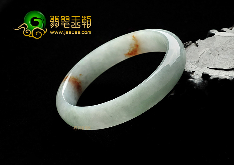 糯冰种晴水略带黄翡手镯(58.1mm)