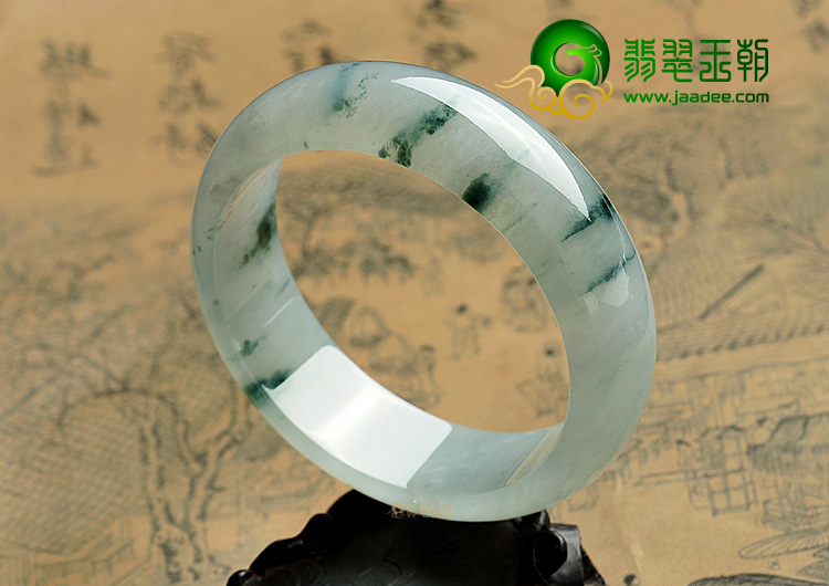 冰种飘花手镯(59mm)