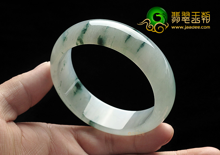 冰种飘花手镯(59mm)
